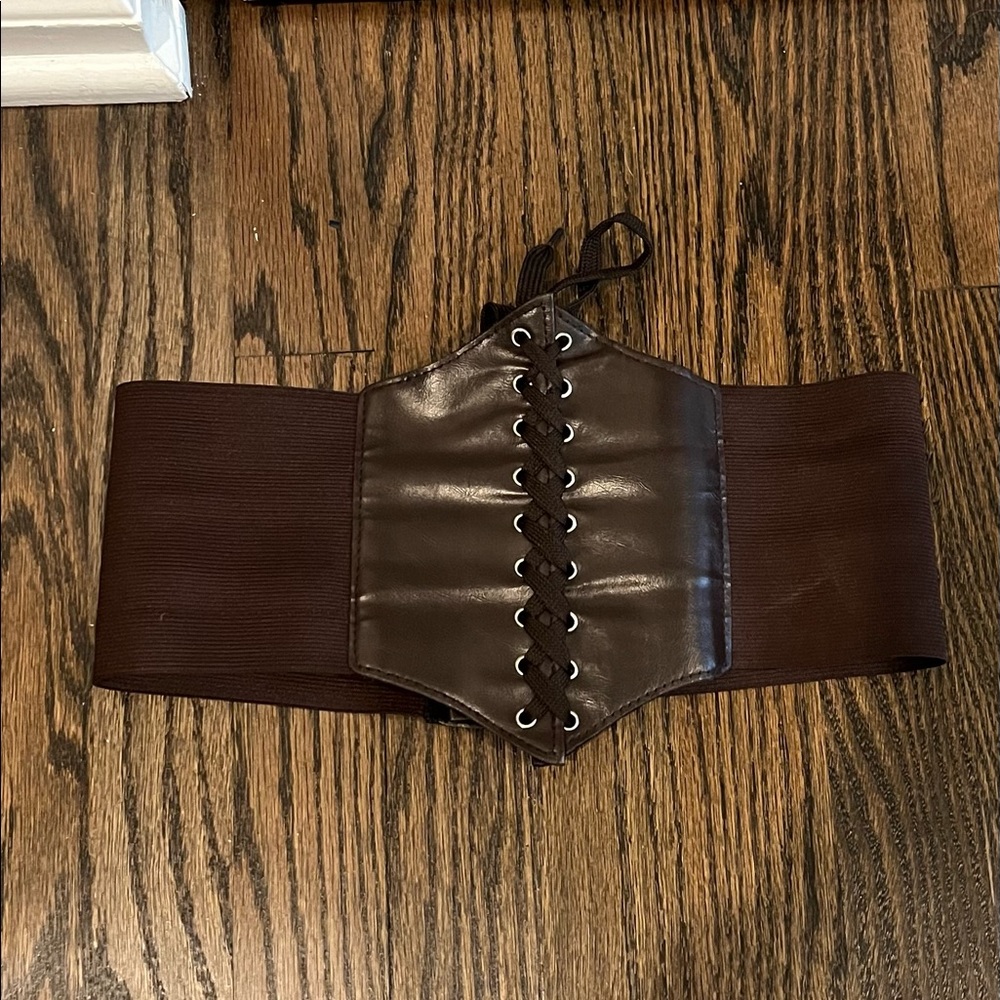 Velcro corset top